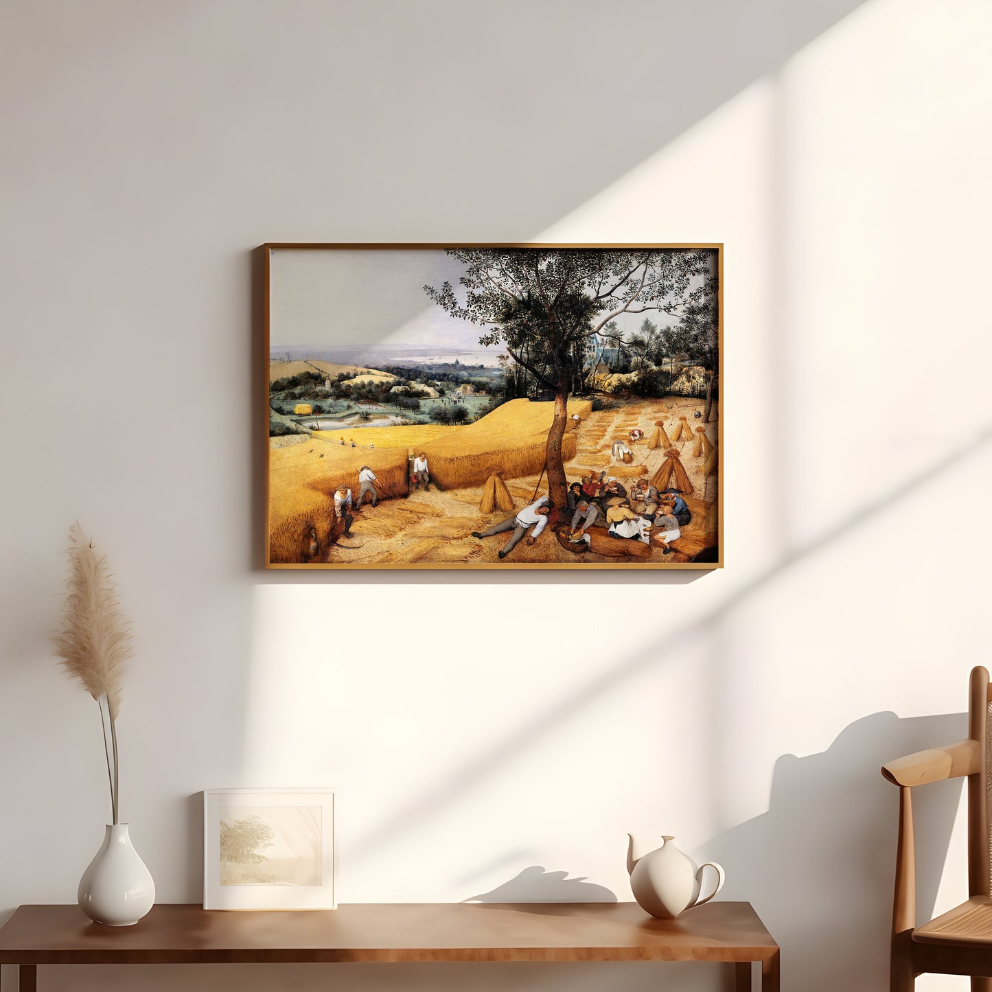 Dutch painter Pieter Bruegel - The Harvesters, original antique painting oil vintage, Printable art of high resolution, SKU K_PBE.15
