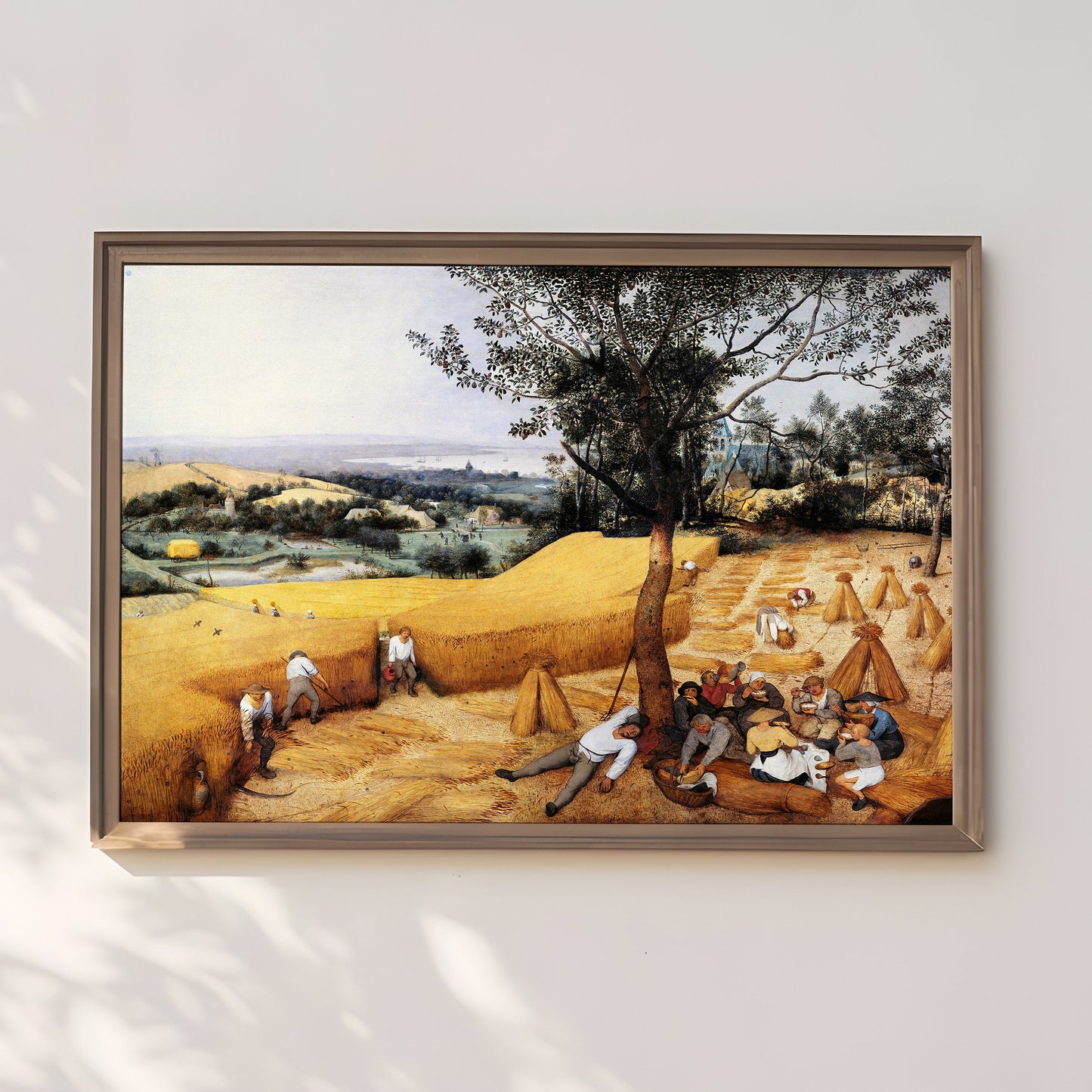 Dutch painter Pieter Bruegel - The Harvesters, original antique painting oil vintage, Printable art of high resolution, SKU K_PBE.15