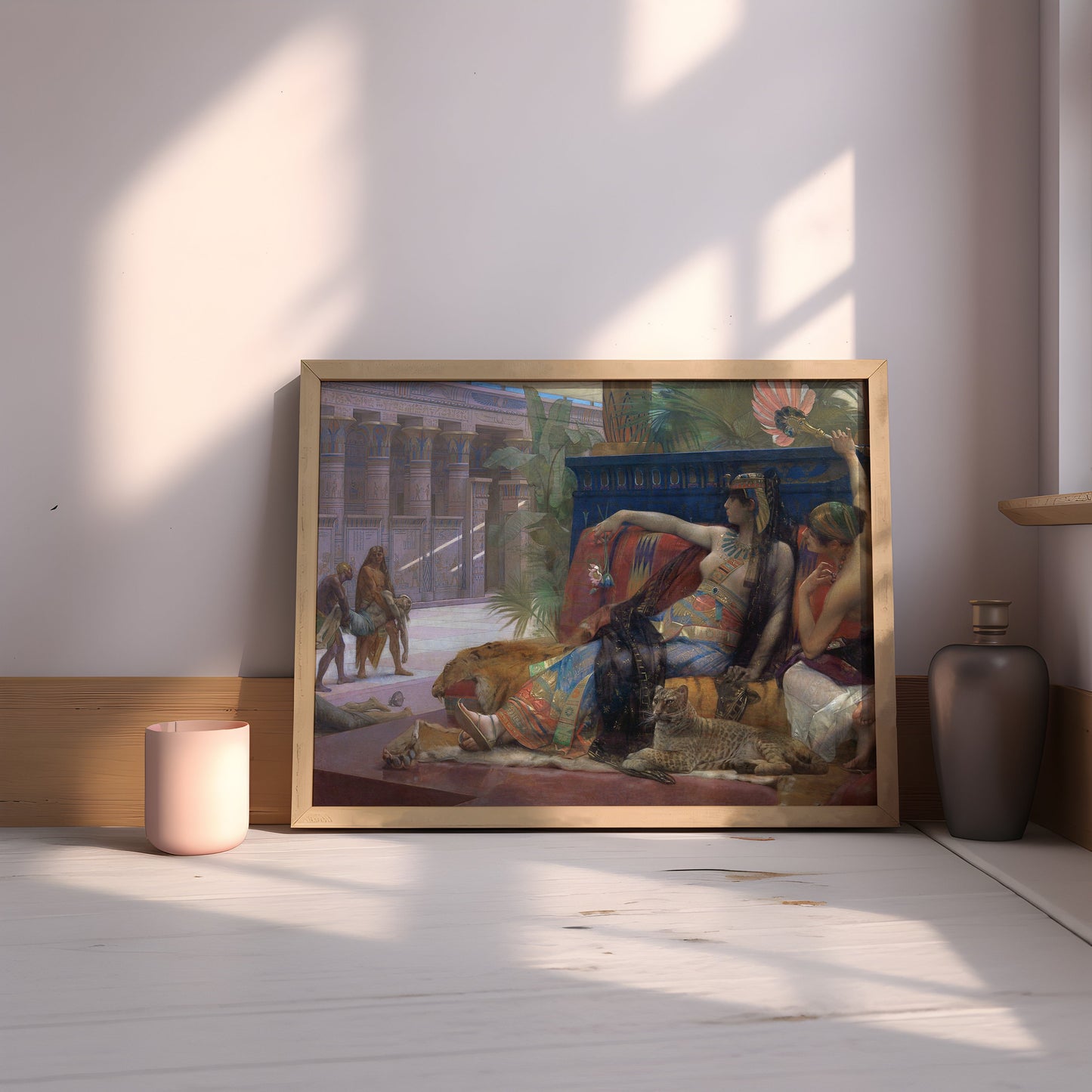 Cleopatra - Alexandre Cabanel , original antique oil painting , vintage Printable art instant download , SKU 309AC