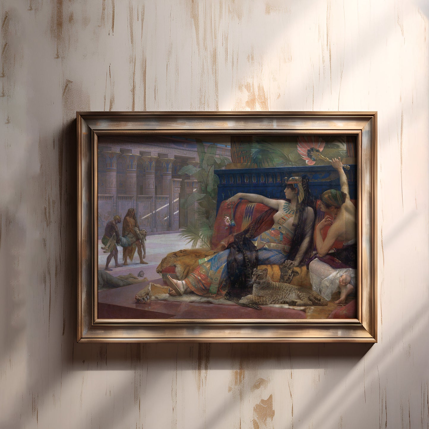 Cleopatra - Alexandre Cabanel , original antique oil painting , vintage Printable art instant download , SKU 309AC