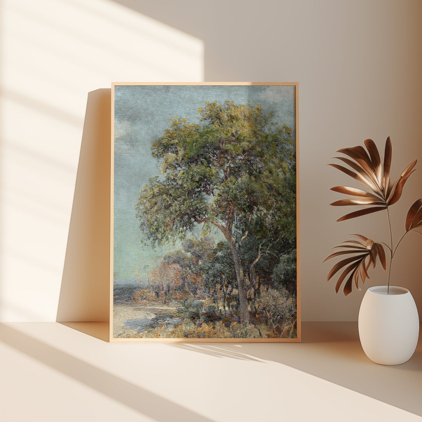 Julian Onderdonk Road to the Hills, Impressionism, original antique painting oil vintage, Printable art instant download, SKU  K_JO.35